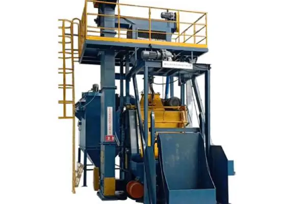 What is the main purpose of the shot blasting machine?