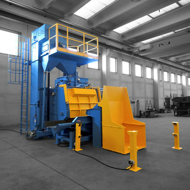 What are the factors that affect the strength of the shot blasting machine