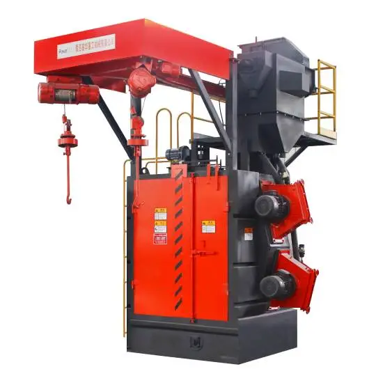 Ang kustomer sa Canada mi-order og hook shot blasting machine