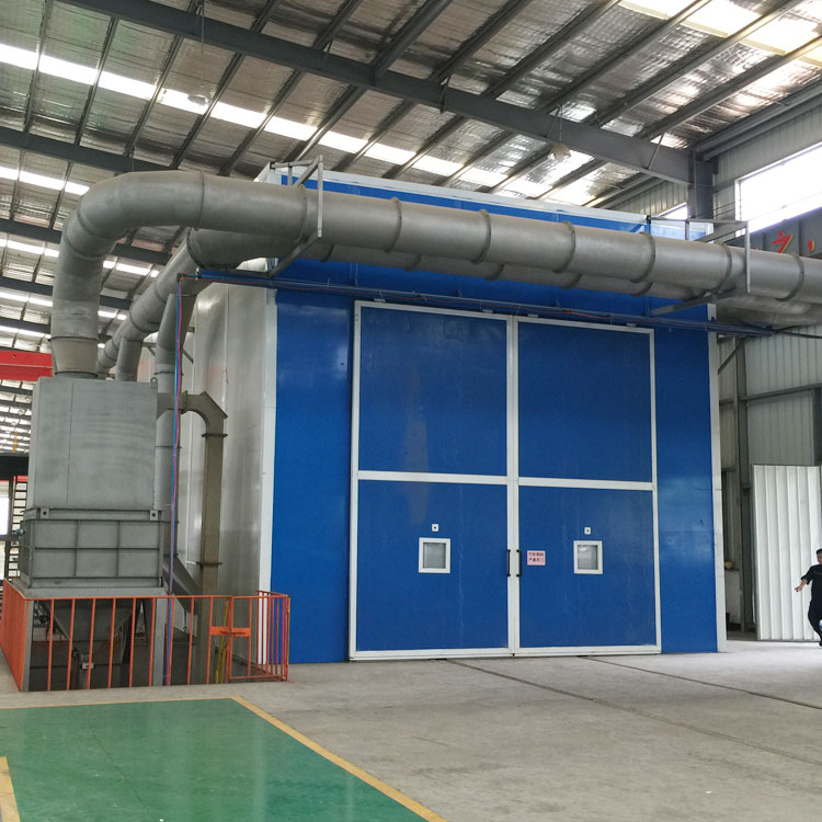 Automatic Recovery Recycle System Sand Blasting Booth With Dust Extractor