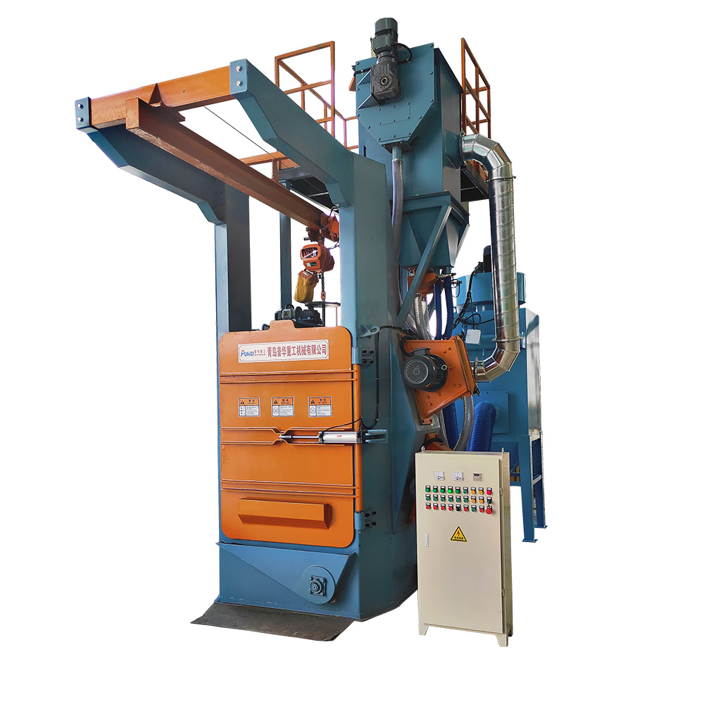 Shot Blasting Machine for Gas Bottle Cleaning - 1 