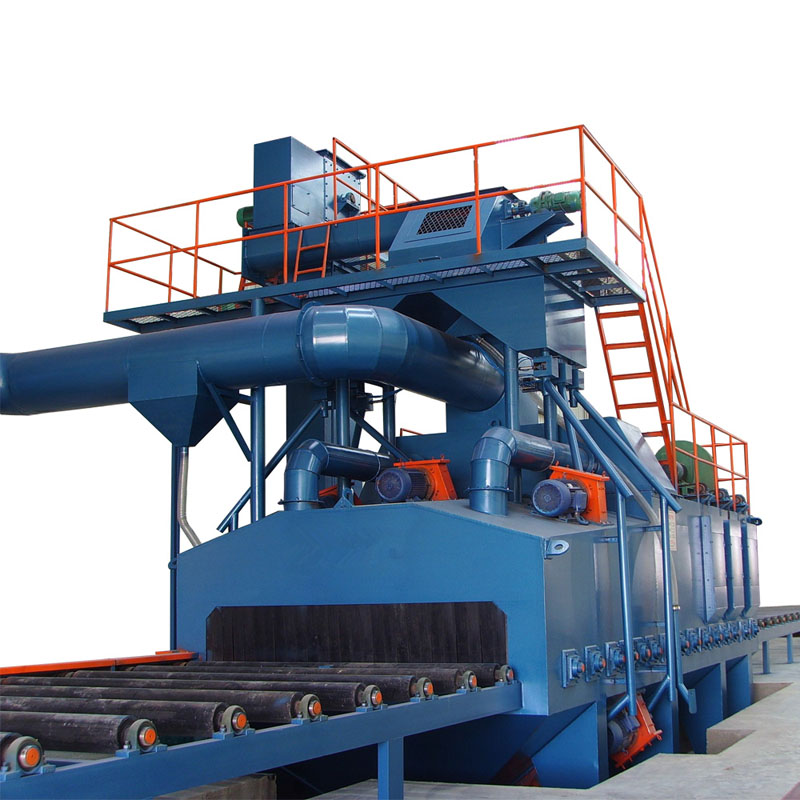 Steel Plate or Steel Beam Shot Blasting Machine with High Efficiency and Factory Price