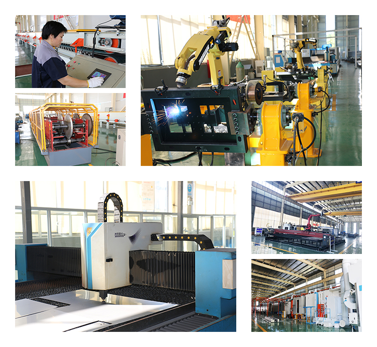 New upgrade of the welding area of the dock leveler of yuerui factory