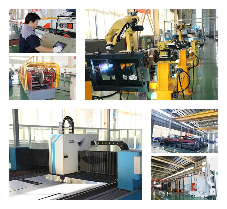New upgrade of the welding area of the dock leveler of yuerui factory