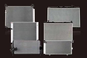 Auto aluminium plast radiator