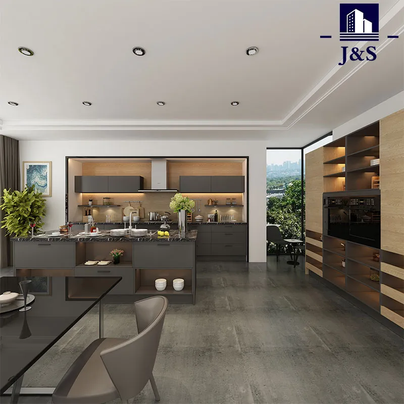 Contemporary Ready Made Modern Kitchen Cabinet