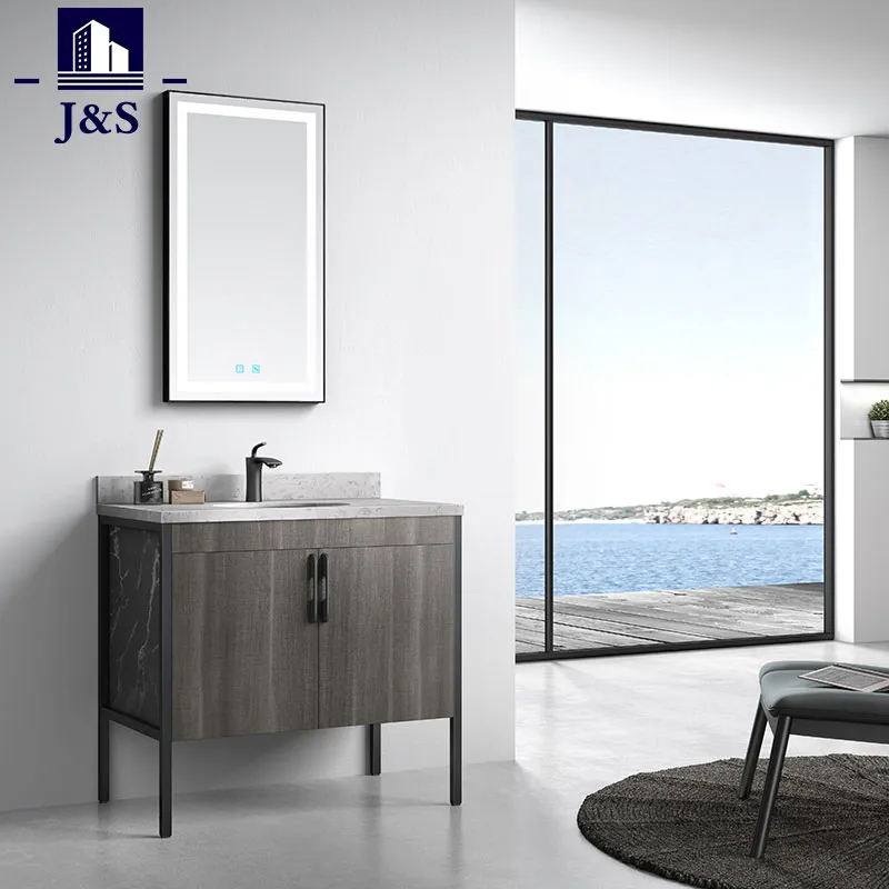 Modern Rustic Bathroom Cabinet Sets Corner