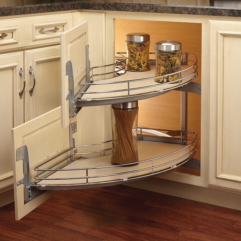 Slide Out Shelves For Corner Cabinets