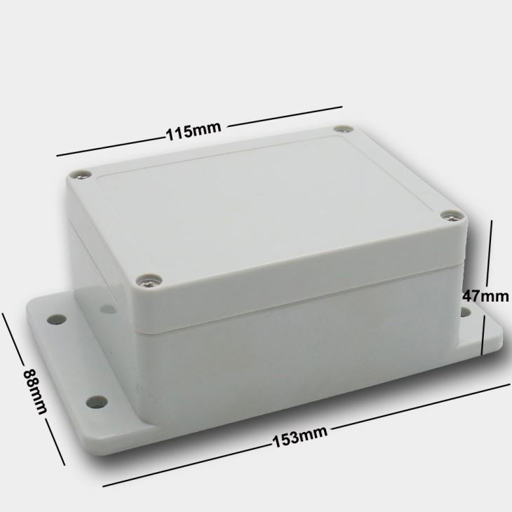 ABS Junction Box With Mounting Flange