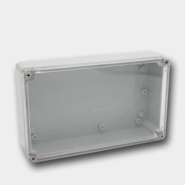 Caja de batería ABS + PC con tapa transparente - 3 