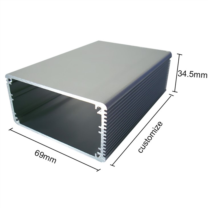 Elektronisk kabinet i aluminium til printkort - 0