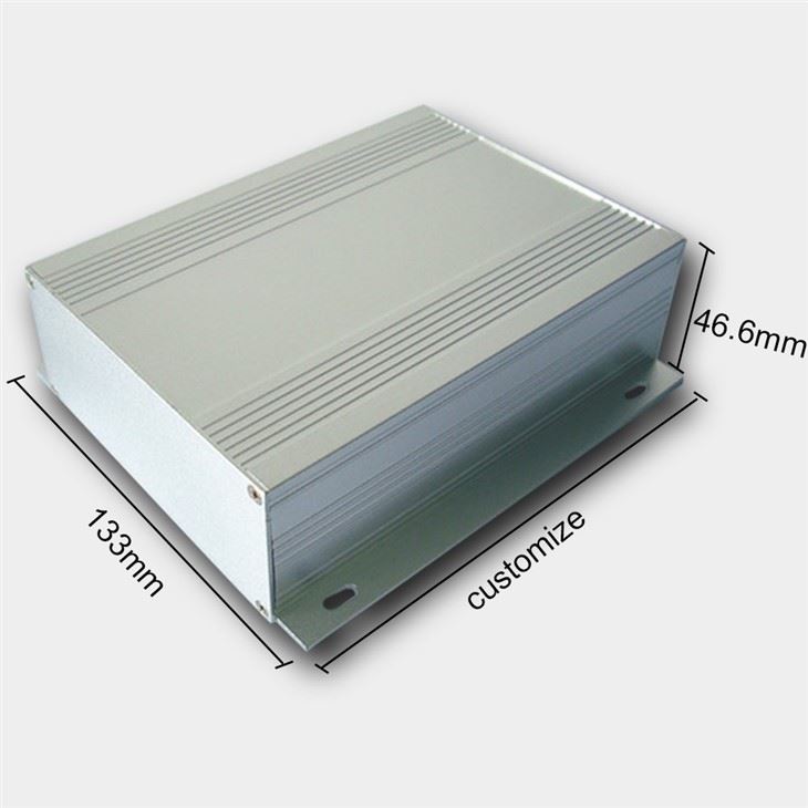 Hliníková elektronická kovová krabička - 0