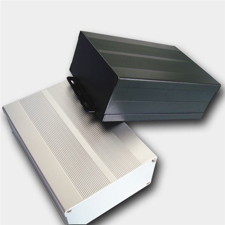 Aluminium ekstrudering kabinet med sort farve - 1