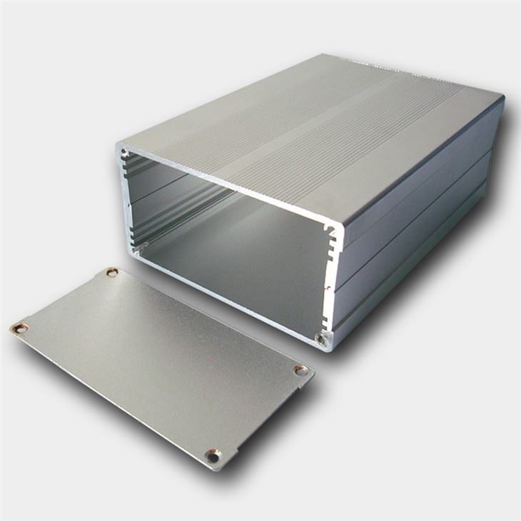 Aluminium ekstrudering kabinet med sort farve - 0 