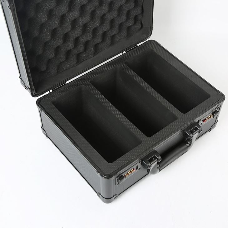 Caja de herramientas de aluminio con espuma personalizada - 5 