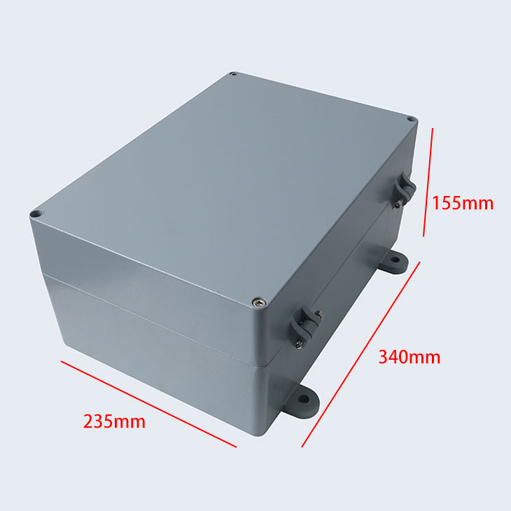 Aluminum Weatherproof Enclosure With Mounting Ears