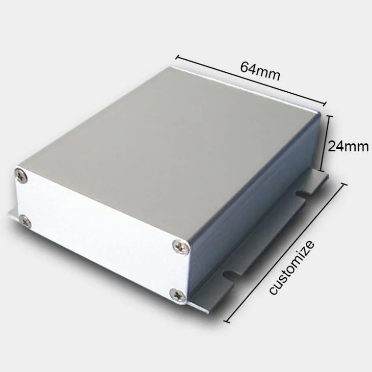 Anodized Aluminum Extrusion Enclosure for Electronic