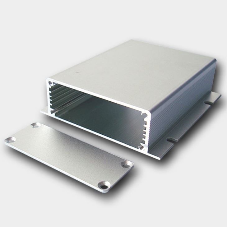 Caja de extrusión de aluminio anodizado para electrónica - 1