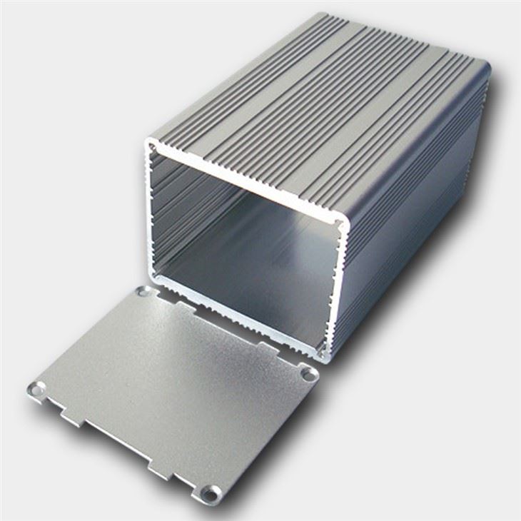 Alloggiamento profilo estruso in alluminio anodizzato - 1 