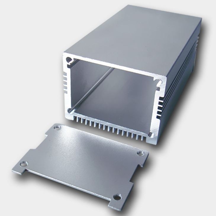 Caja de perfiles de extrusión de aluminio anodizado - 1 