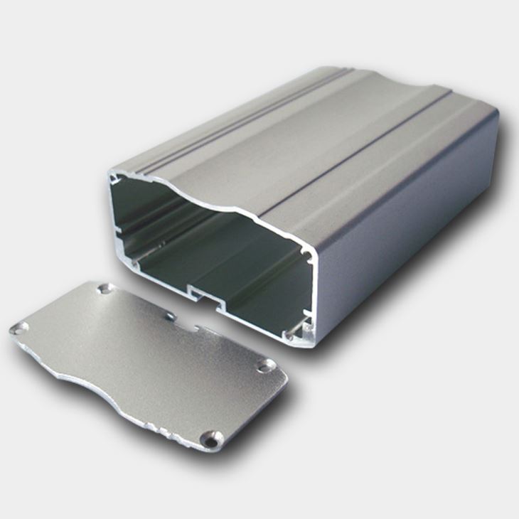 Caja de aluminio anodizado de extrusión