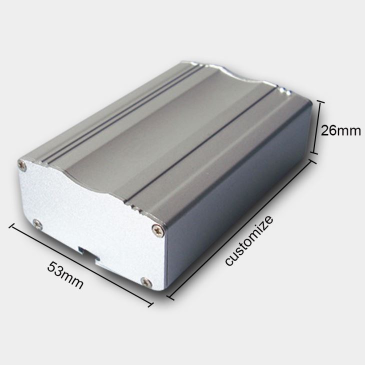 Caja de aluminio anodizado de extrusión - 4 