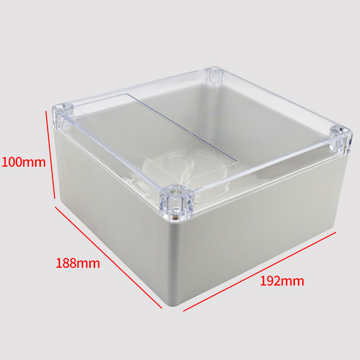 Κουτί διακλάδωσης πλαστικών περιβλημάτων IP67 ABS