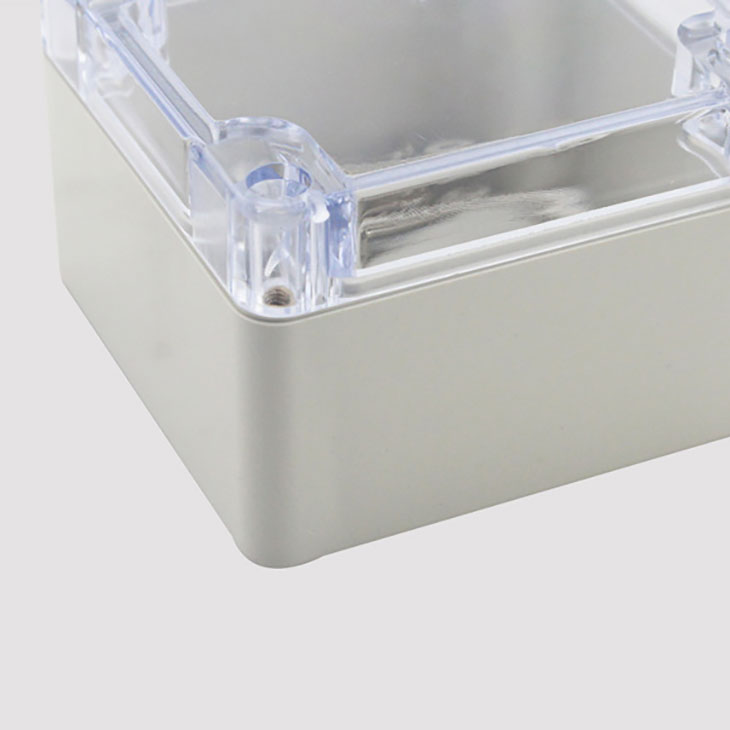 Hard Plastic Waterproof Box with Hinged Door - 4