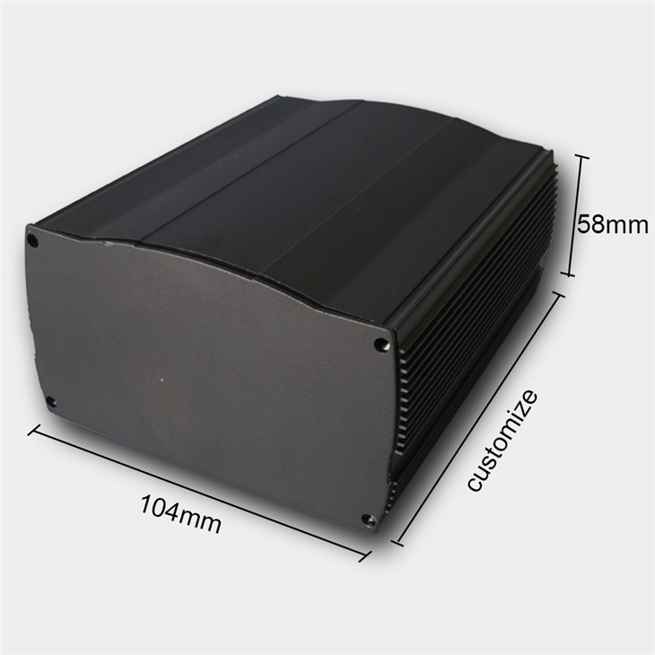 Caja de extrusión de aluminio personalizada para electrónica - 2 