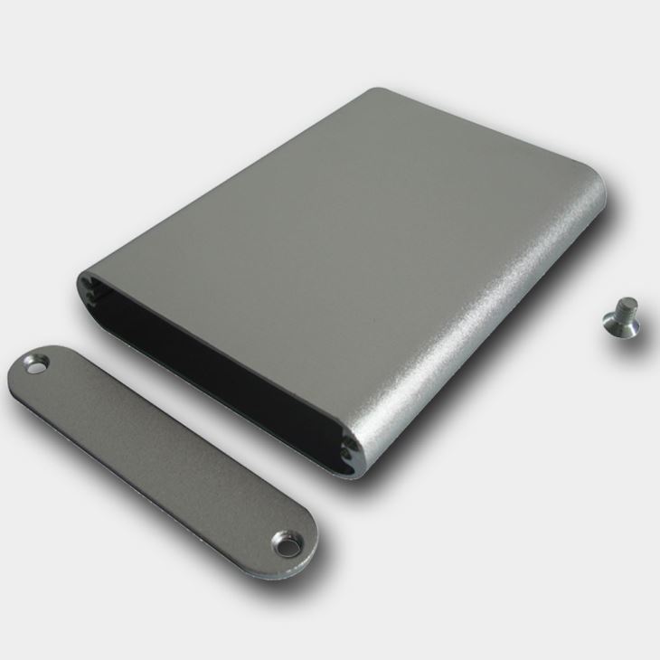 Caja de aluminio de extrusión anodizadora electrónica - 2 