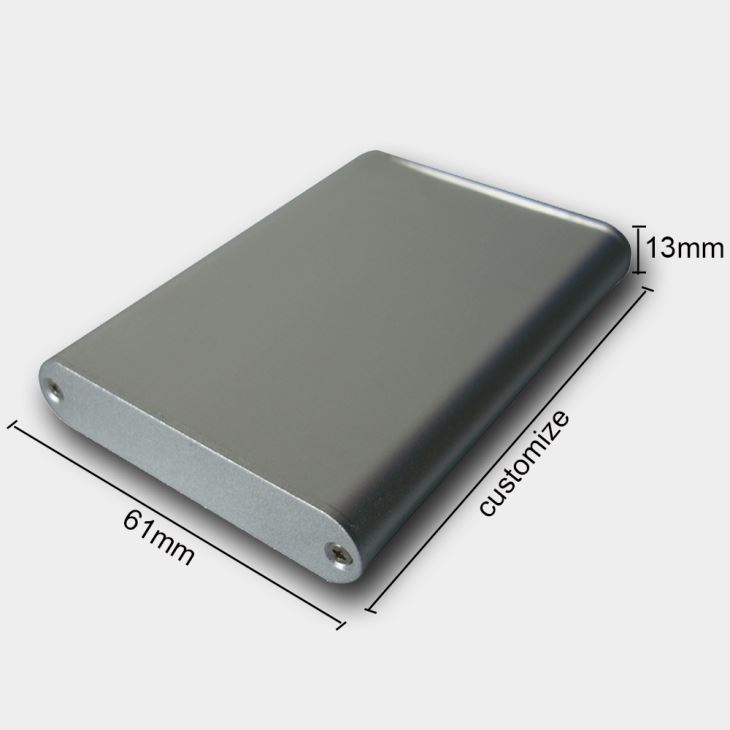 Caja de aluminio de extrusión anodizadora electrónica - 3