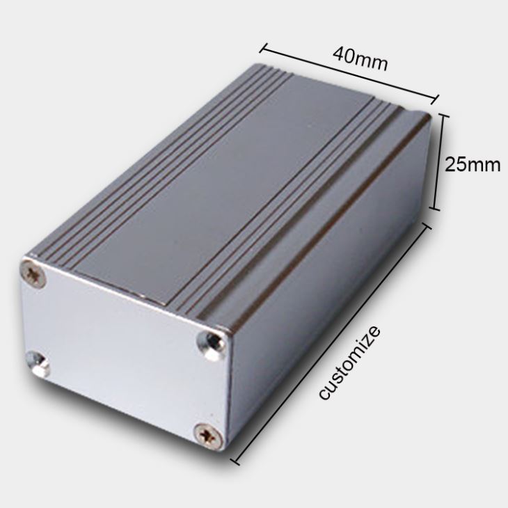 Caja de aluminio de extrusión electrónica - 0 