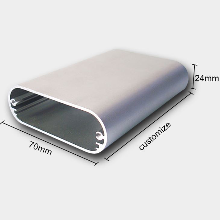 Aluminium extrusionem metalla Box
