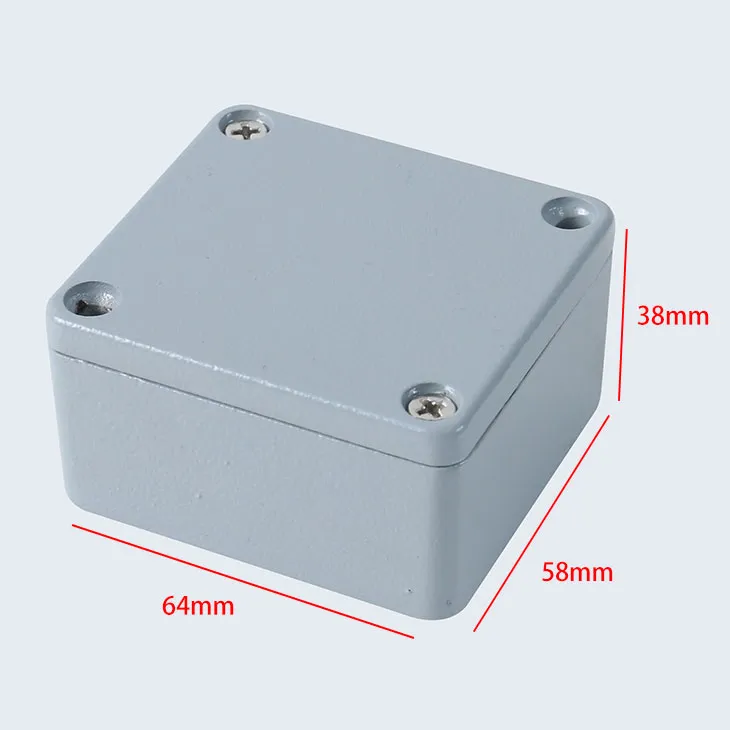 Hard Aluminum Waterproof Enclosure