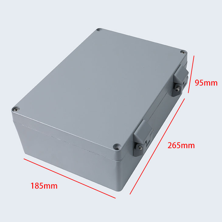 Aluminum Weatherproof Outdoor Cable Box - 0 