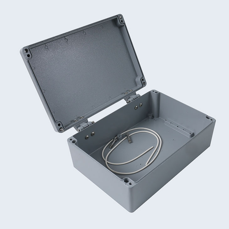 Aluminum Weatherproof Outdoor Cable Box - 1