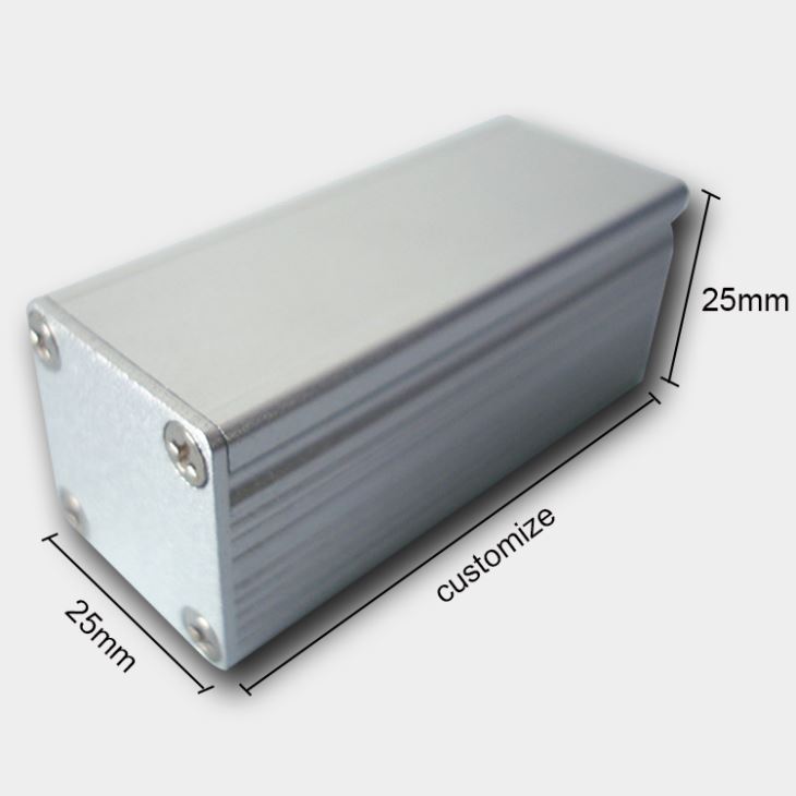 Elektroninen piirilevyn alumiininen puristuskotelo