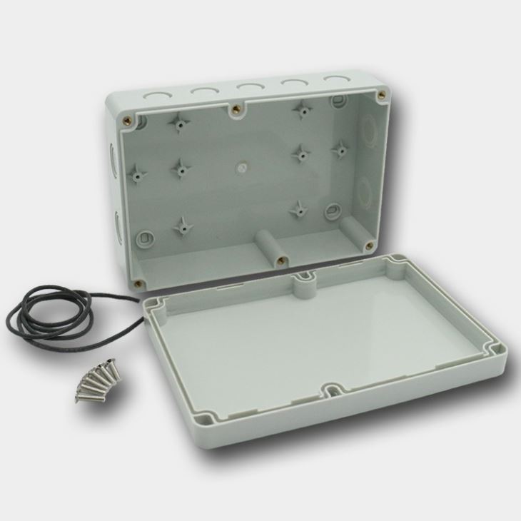 Caja de plástico impermeable para dispositivos electrónicos - 2
