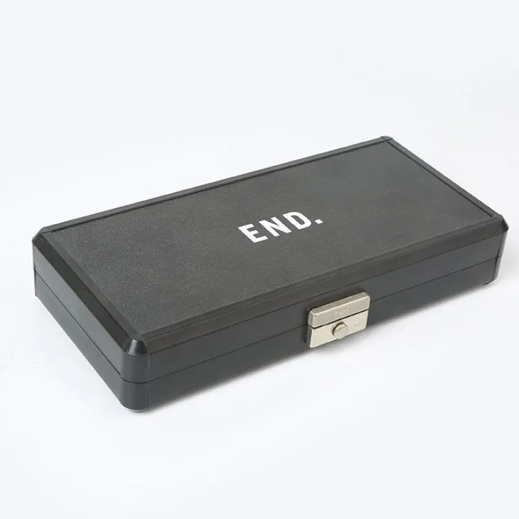 Small Black Aluminum Watch Box