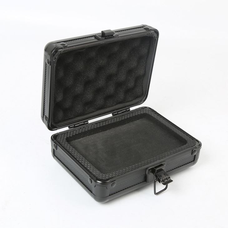 Small Black Aluminum Tool Case - 3 