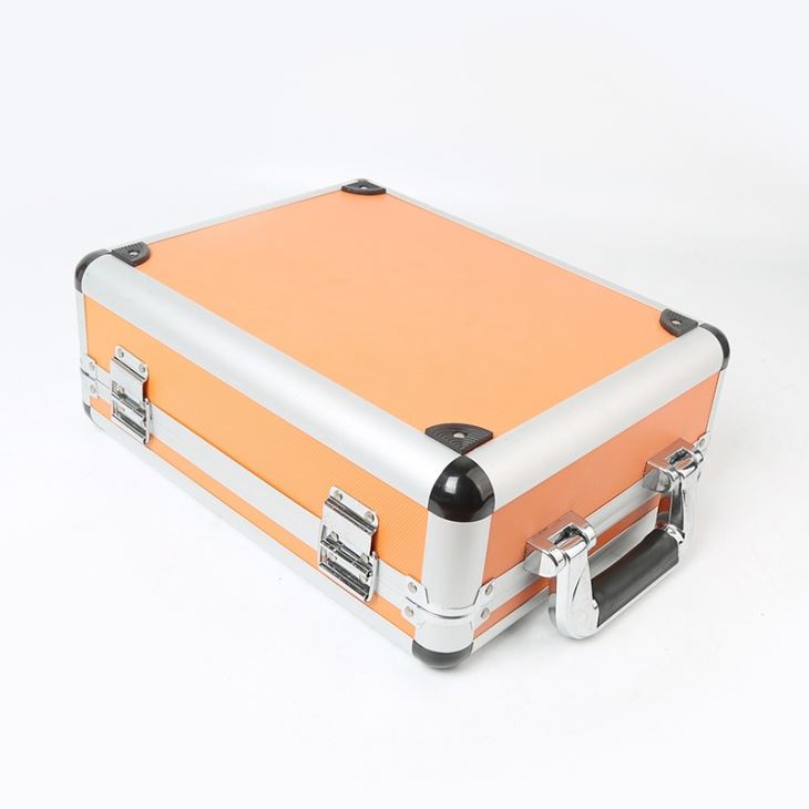 Caja de aluminio con color naranja personalizado - 3 