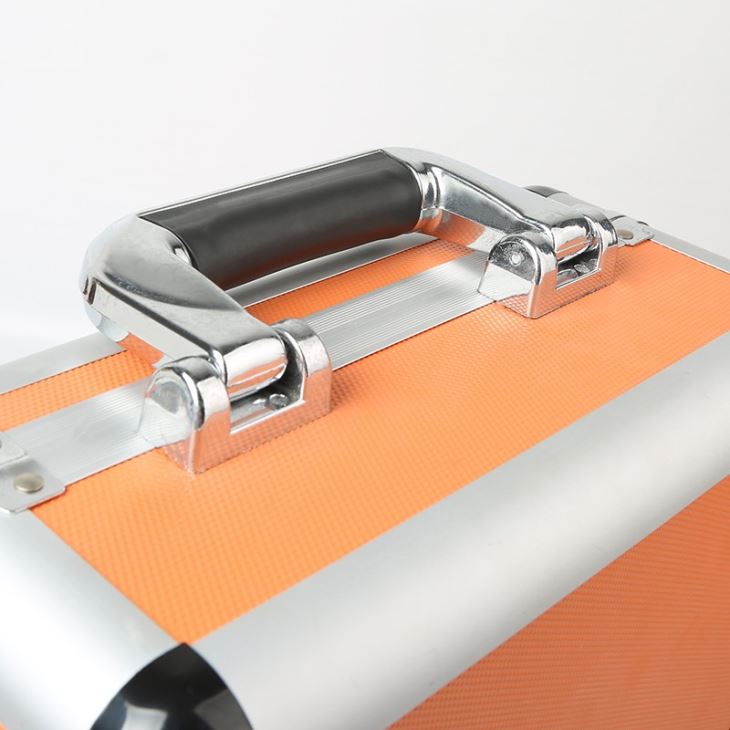 Aluminiumskasse med brugerdefineret orange farve - 4