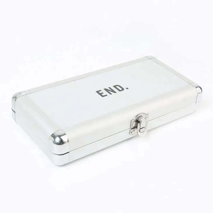 Small Silver Aluminum Watch Case