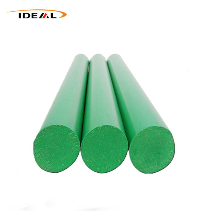 Delrin green rod and sheet