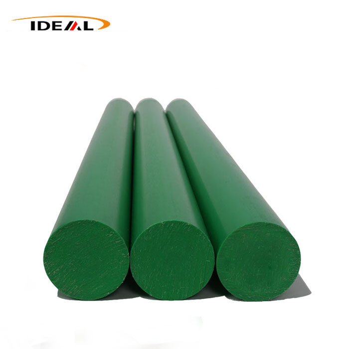 Delrin green rod and sheet