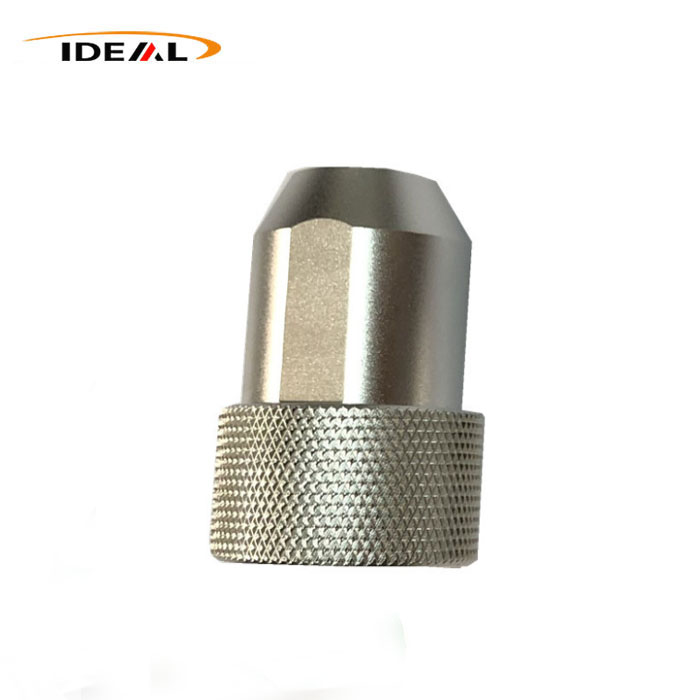 Knurled CNC manufacturing 303/304/316/316L stainless steel parts