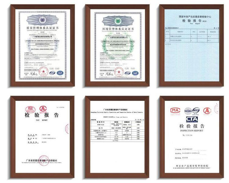 Bordersun's certificates