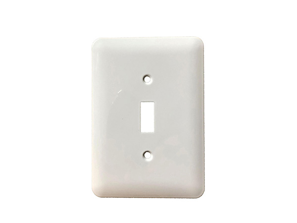 Features of Pure white sublimation light switch plate covers