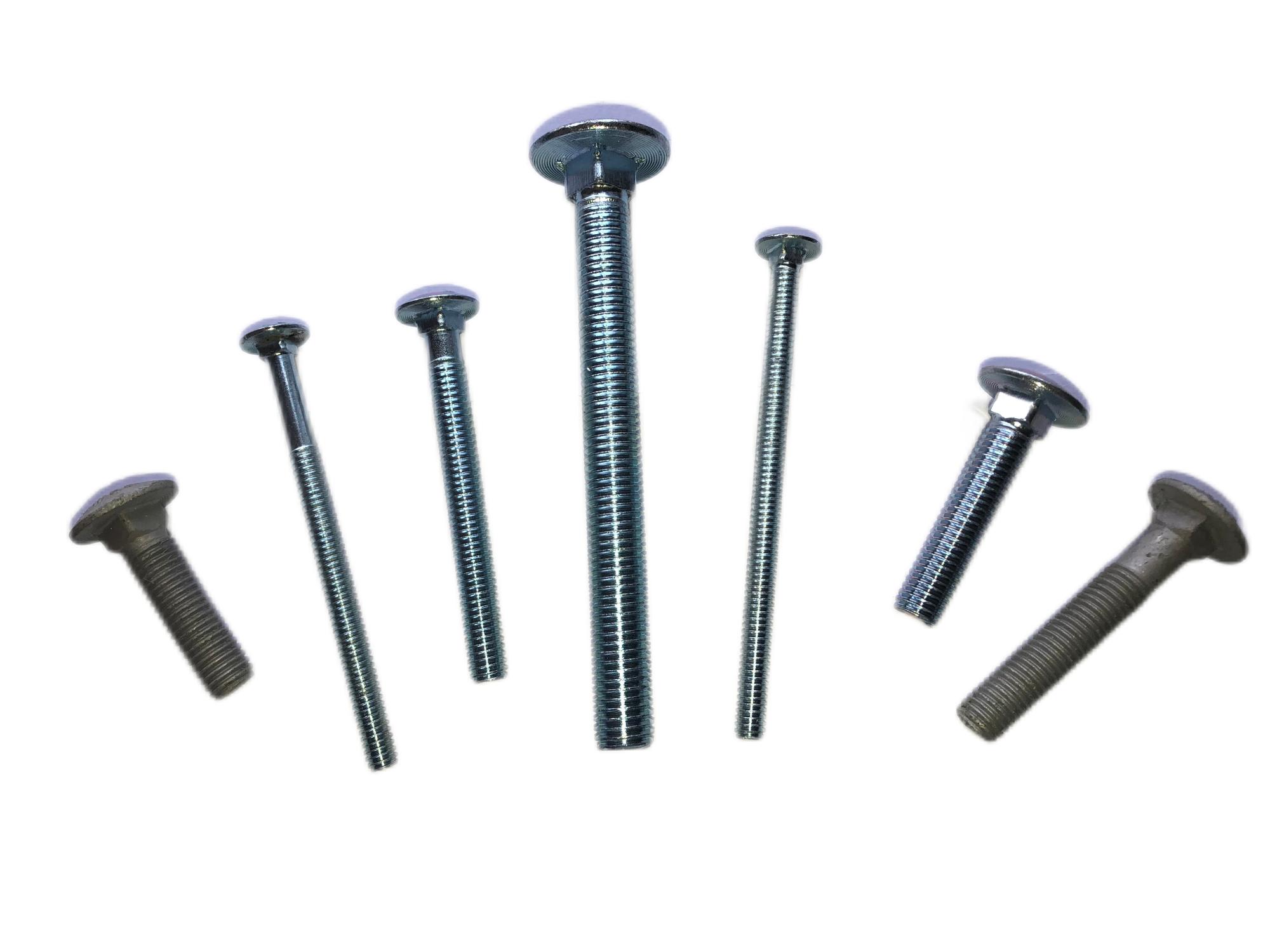 Carriage bolts galvanized DIN603 - 3 