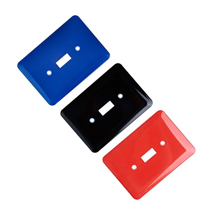 Крышки для пластин сублимационных выключателей из чистого красного цвета - 1 